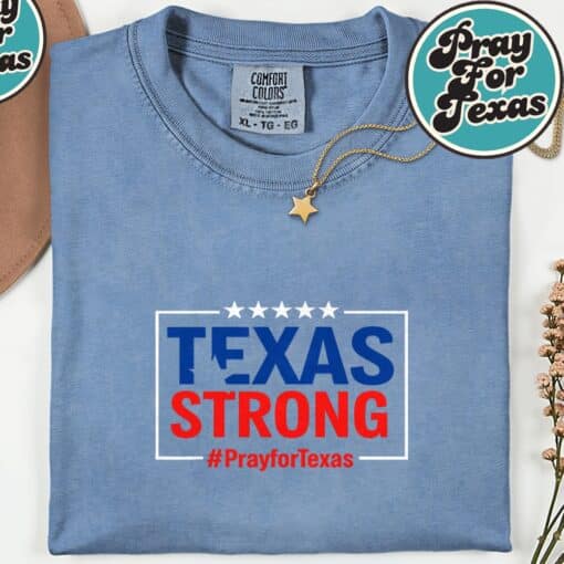 Pray For Texas Support Texas Strong Flood Relief Shirt - Image 3