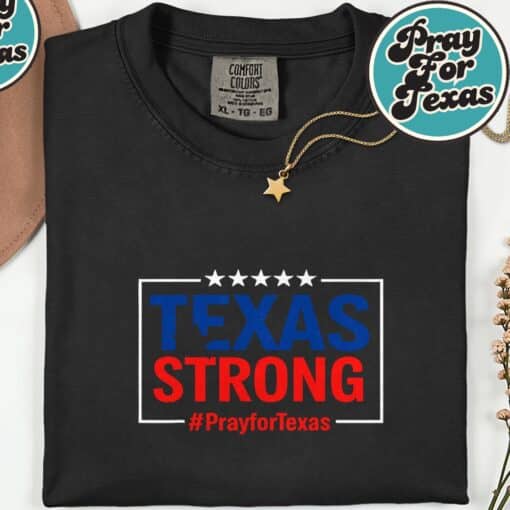 Pray For Texas Support Texas Strong Flood Relief Shirt - Image 4