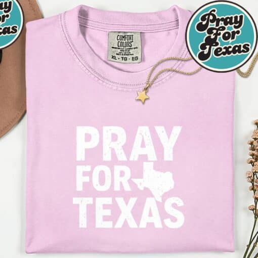 Pray For Texas Texas Strong 2025 T-Shirt - Image 8