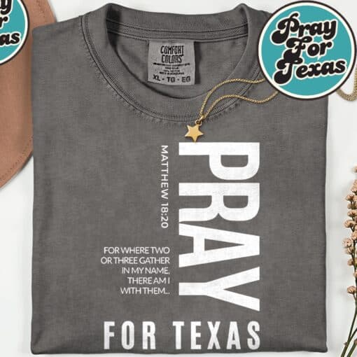 Pray for Texas Strong Texas 2025 Shirt - Image 2