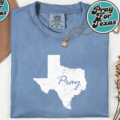 Pray for Texas T-Shirt - Image 2