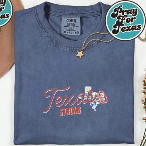 Stay Strong Pray for Texas Shirt - Image 5