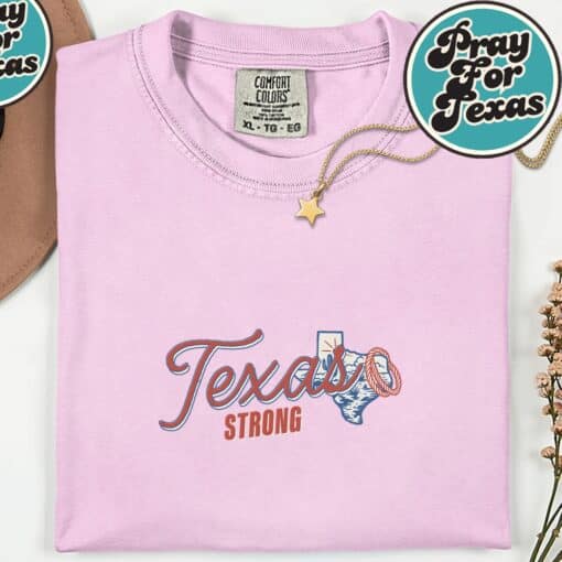 Stay Strong Pray for Texas Shirt - Image 8