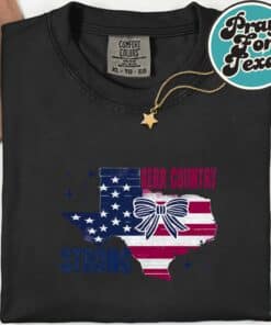 Support Texas Flood T Shirt 8