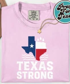 Support Texas Floods Strong T Shirt 7