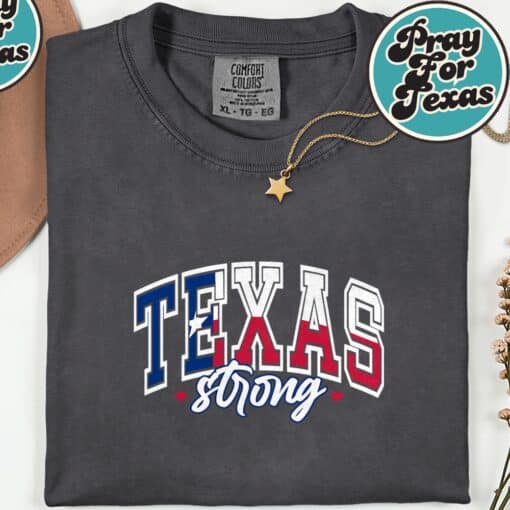 Support Texas Strong Hill Country Strong Pray For Texas Shirt - Image 2