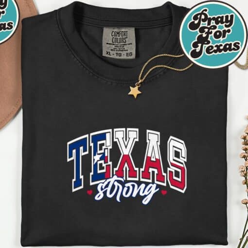 Support Texas Strong Hill Country Strong Pray For Texas Shirt - Image 5