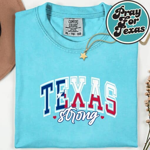 Support Texas Strong Hill Country Strong Pray For Texas Shirt - Image 6