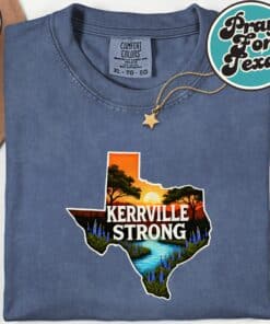 Texas Flood Support T Shirt 4