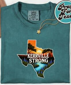 Texas Flood Support T Shirt 5