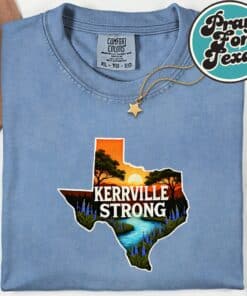 Texas Flood Support T Shirt 6