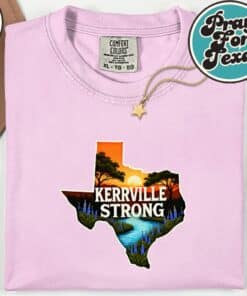 Texas Flood Support T Shirt 7
