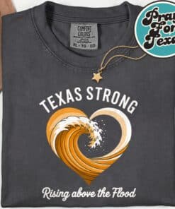 Texas Flooding Support T Shirt 3