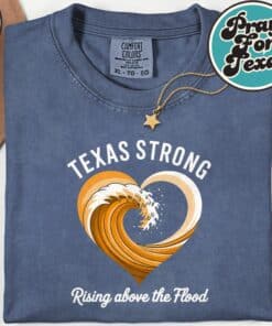 Texas Flooding Support T Shirt 4