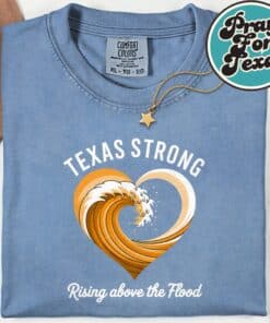 Texas Flooding Support T Shirt 6
