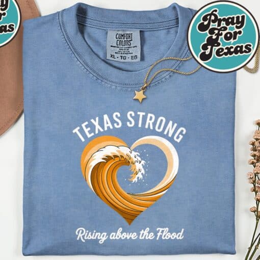 Texas Flooding Support T-Shirt - Image 6