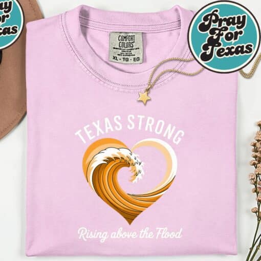 Texas Flooding Support T-Shirt - Image 7