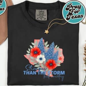 Texas Strong Flood Disaster T Shirt