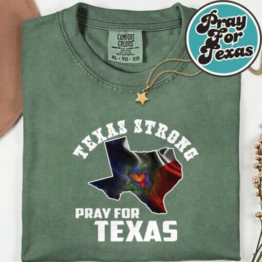 Texas Strong Pray For Texas Shirt - Image 10