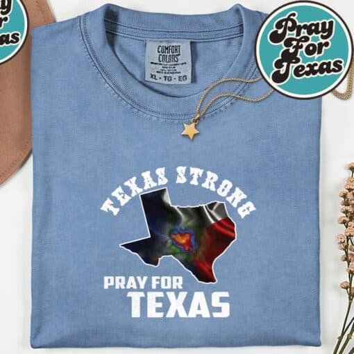 Texas Strong Pray For Texas Shirt - Image 6