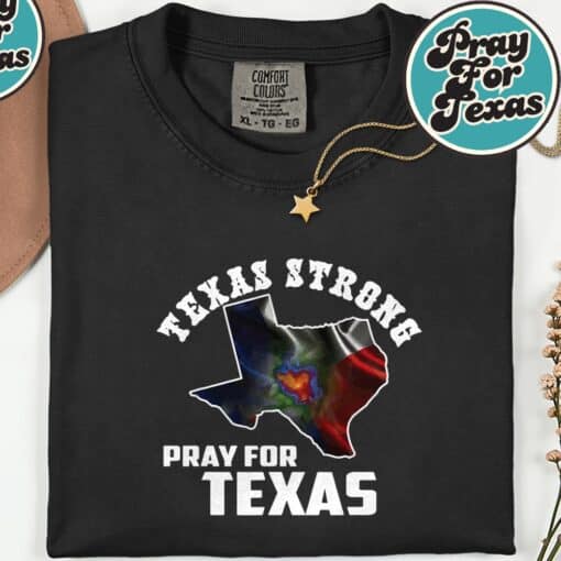 Texas Strong Pray For Texas Shirt - Image 7