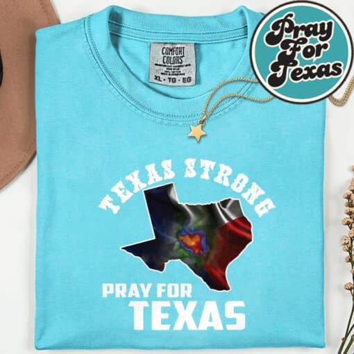 Texas Strong Pray For Texas Shirt - Image 8