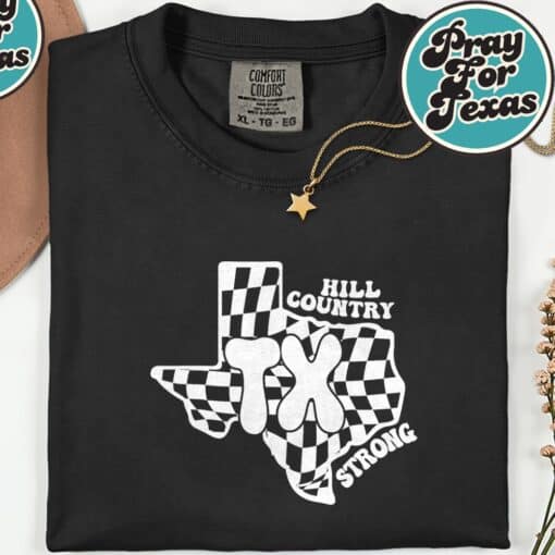 Texas Strong Pray for Texas T-Shirt - Image 5