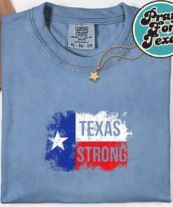 Texas Strong Vintage T Shirt2