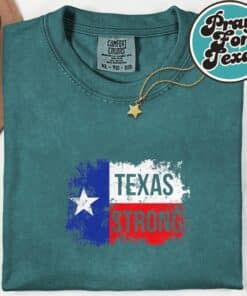 Texas Strong Vintage T Shirt3