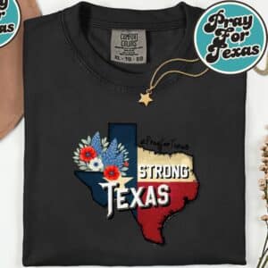 Texas Stronger Than Storm Pray For Texas T Shirt