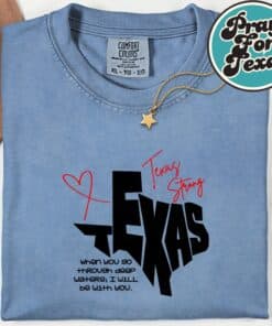 Texas Stronger Than Storm Support Community Pray For Texas Shirt