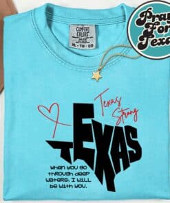 Texas Stronger Than Storm Support Community Pray For Texas Shirt 3
