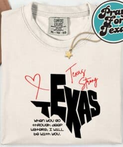 Texas Stronger Than Storm Support Community Pray For Texas Shirt 5