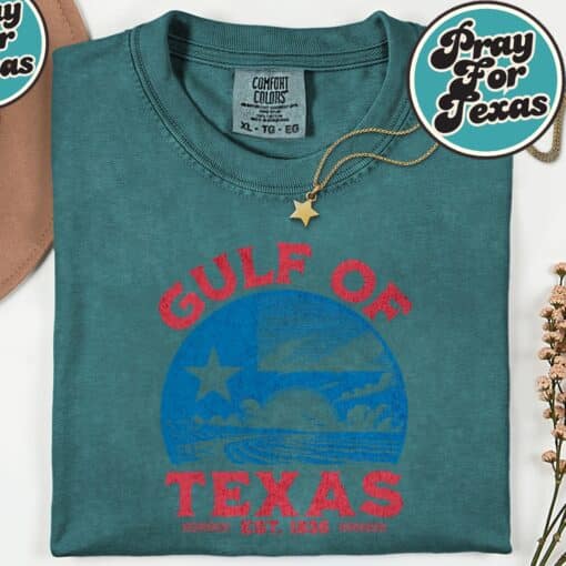 Vintage 1836 Gulf Of Texas T-Shirt - Image 9