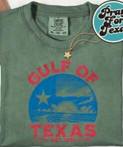 Vintage 1836 Gulf Of Texas T Shirt 7