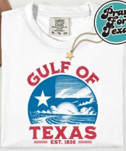 Vintage 1836 Gulf Of Texas T Shirt 9