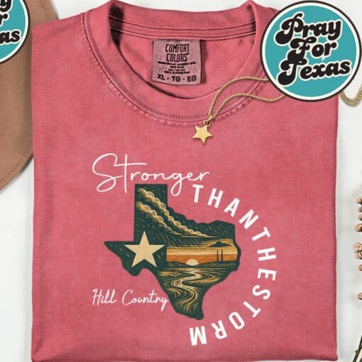 Vintage Pray for Texas Shirt