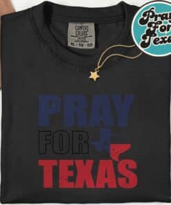 Vintage Pray for Texas T-Shirt